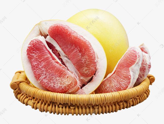 新鲜水果红色柚子素材图片免费下载-千库网